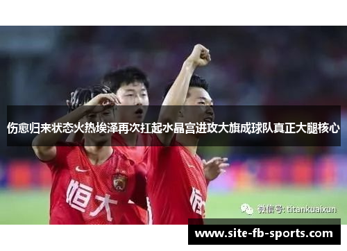 伤愈归来状态火热埃泽再次扛起水晶宫进攻大旗成球队真正大腿核心 伤愈归来状态火热埃泽再次扛起水晶宫进攻大旗成球队真正大腿核心